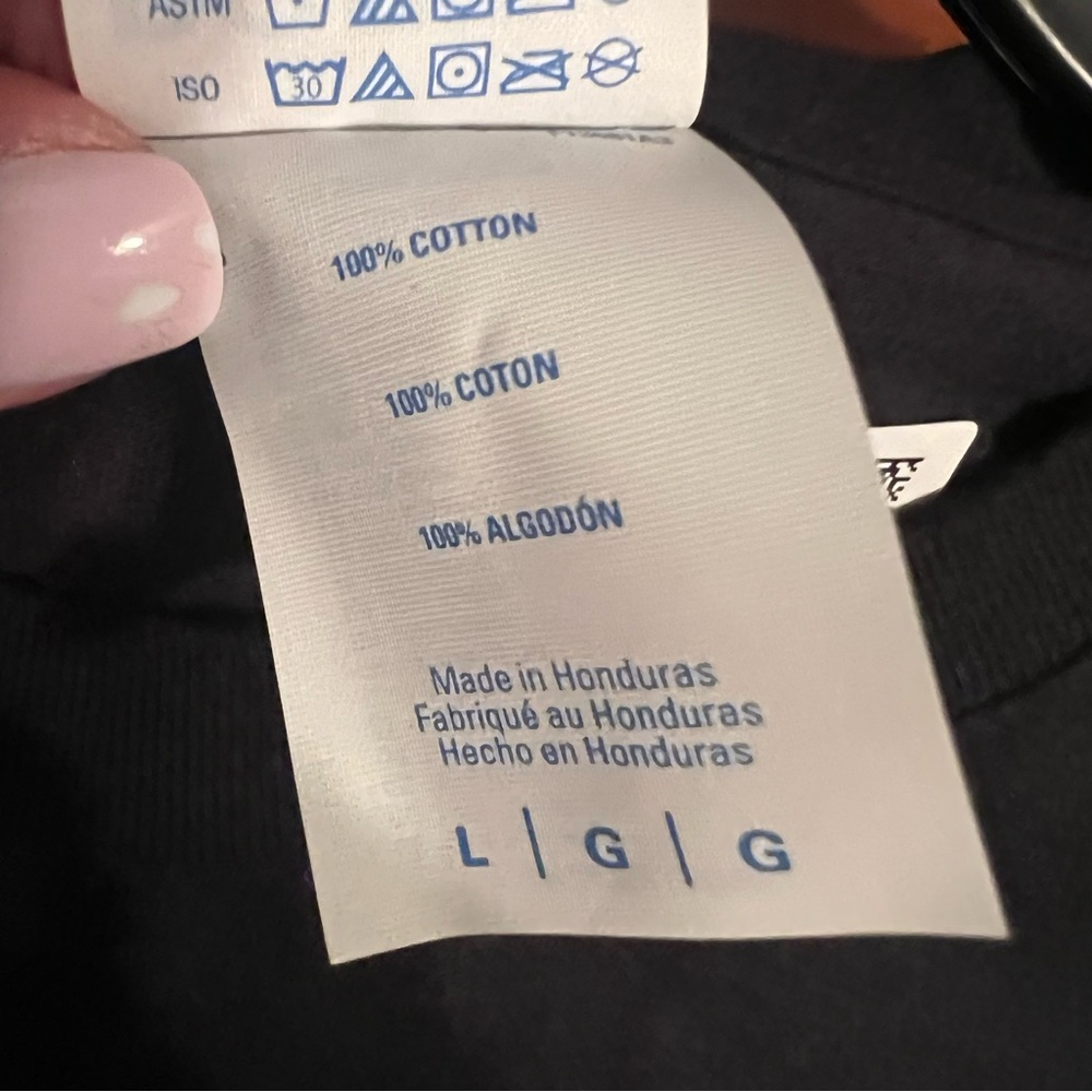 Port and Company Black Tee - Middle Children Matter - Picture 7 of 7